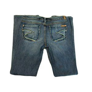 Silver Jeans Mirage Boot Cut Blue Denim Stretch